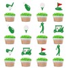 Golf Cupcake Toppers, Golf Birthday Party Decorations, Golf Decor, Let's