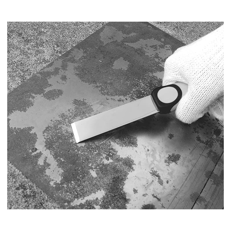 E-Value Extra Thick Blade Stainless Steel Scraper, 1.0 inch (25