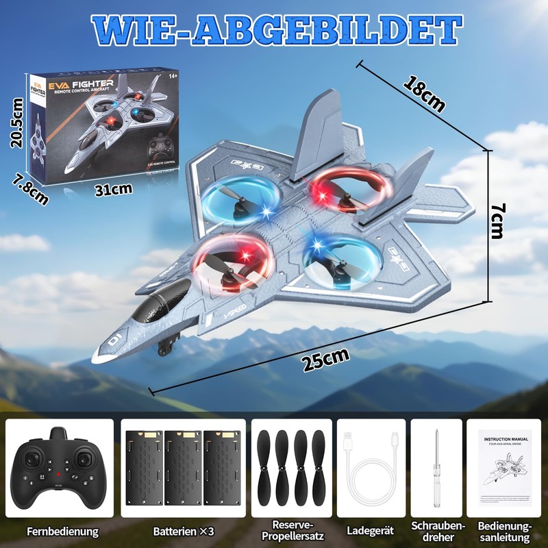 Charmofun Remote Control Aeroplane