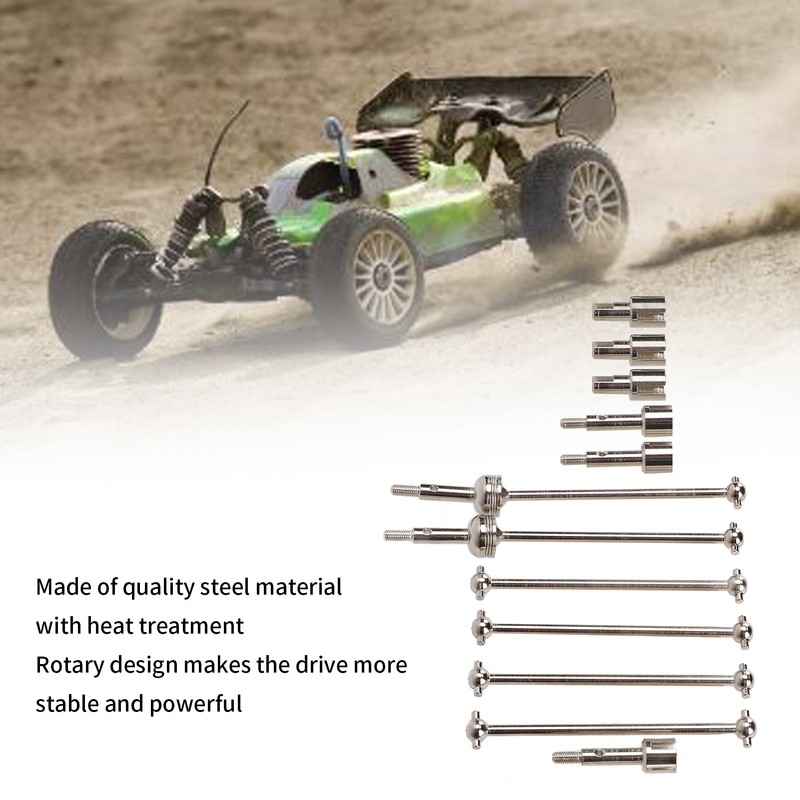 RC CVD Drive Shaft Kit Upgrade Part Metal with Joint