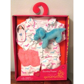 Our Generation American Our Generation LOVE PINK Counting Puppies Holiday Pajamas 18" Doll Girl
