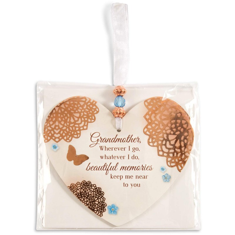 Light Your Way 19038 Memorial Memories of Grandmother Plaque, 4"