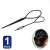 2Pcs / Set Ponytail Creator Braid Maker Styling Tools Topsy