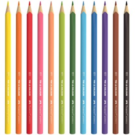 Faber-Castell Tri Colour Pencils, Pack of 12, (16-115853)