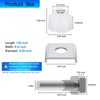 Shower Door Pivot Lnstallation Kit Set with Pin and Bushing