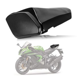 PSLER Motorcycle Rear Seat Fairing Cover Cowl for Ninja ZX6R 2009-2018 (Black)
