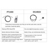 Toaiot PT1000-550BW Temperature Sensor Probe for CR-10 Plating Copper/3D Volcan/