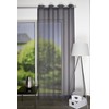 HOMEbasics Dolly 53300 Eyelet Curtain Transparent with 8 Metal Eyelets