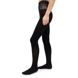 commando Women's Sexy Ultimate Opaque Tights, Black, L