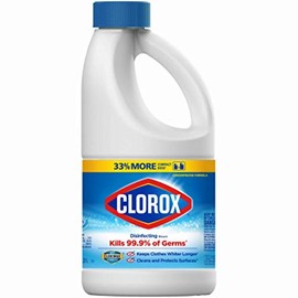 Clorox 32260 Regular Bleach, 43-oz. - Quantity 6