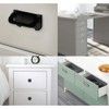 2 Pack Flush Pull Handle, Hidden Recessed Door Handle for