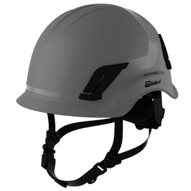 Bullard CEN10 Vented Safety Helmet with Integrated Chinstrap, Dove Grey