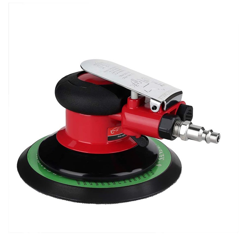 Valianto 6" Professional Air Random Orbital Palm Sander, Heavy Duty