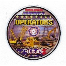 Unbranded Set of 2 Premium Union Operators Hard Hat Stickers, Union Made in The USA IUOE
