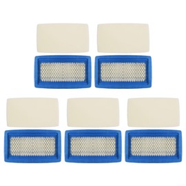 SMZhomeone 5 Pack Air Filter And Pre-Filter Kit, For Echo PB-8010 PB-9010 Leaf Blowers Enhanced Airflow Maintain Engine Performance