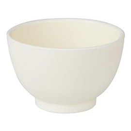 Mild Rubber Bowl (Small) Diameter 3.0 inches (7.5 cm), White [Rubber Ball, Color Bowl, Color Ball, Cupbowl, Cupball, Beauty Salon, Rubber Bowl, Cup, Unbreakable, Dental