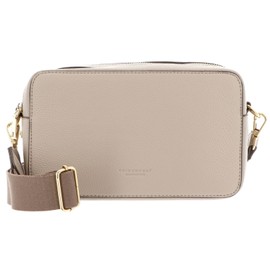 SEIDENFELT MANUFAKTUR Bjuv Camera Bag Oat Milk/Gold, Beige With Gold Accents