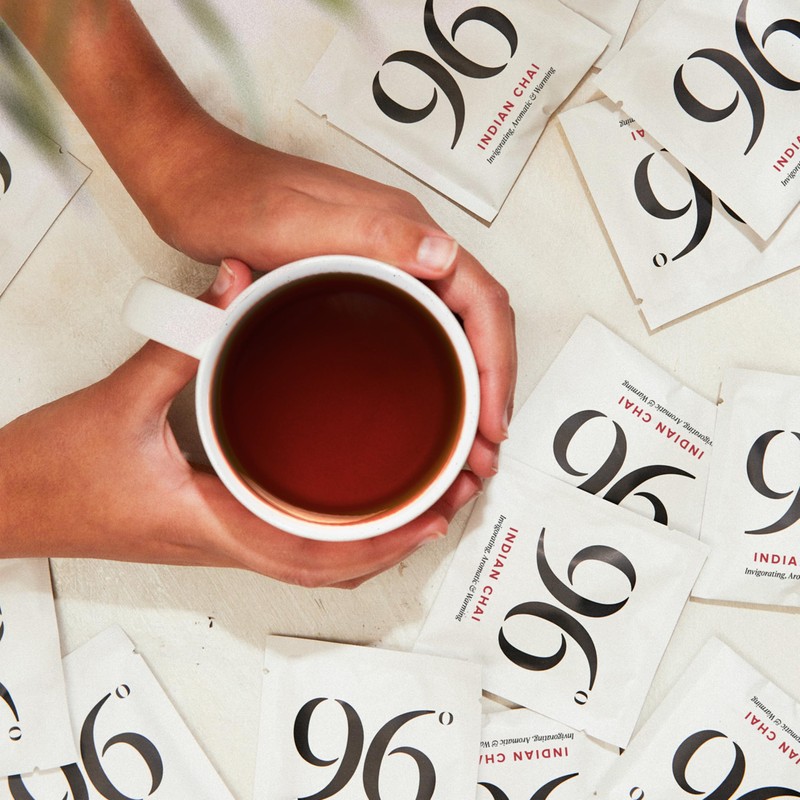 96° Indian Chai - 20 Pyramid Tea Bags x 3