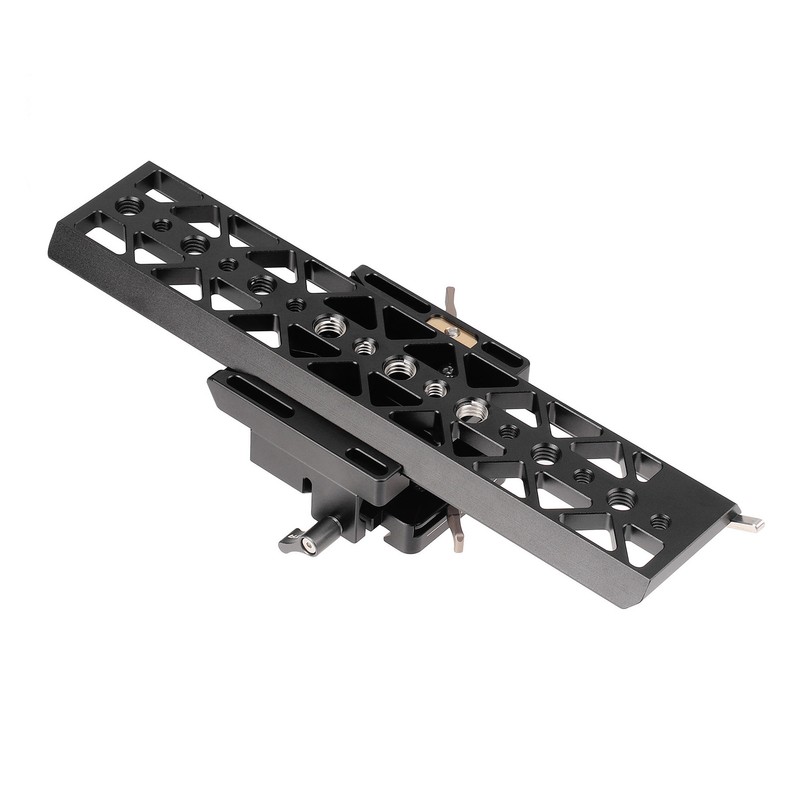Dovetail Plate for Arca 8in 1/4 3/8 Threaded Holes Aluminum