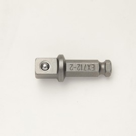 7/16 Hex to 1/2 Square Socket Adapter Drive Converter Spring Ball Retainer