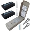 Xspeedonline 877MAX Keypad with 2x 893MAX Remote for Liftmaster/for Chamberlain