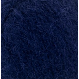 Estako Downy 40% premium acrylic and 60% polyamide Soft DK - Light Worsted #3 Fuzzy Yarn for Crocheting and Knitting 3.52 oz (100 gr) 267 Yds (245 m) (8210 - Navy Blue)