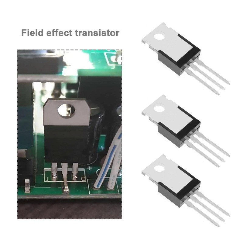 10pcs IRF4905 Transistor MOSFET TO-220 Transistor with Field Effect, Channel,