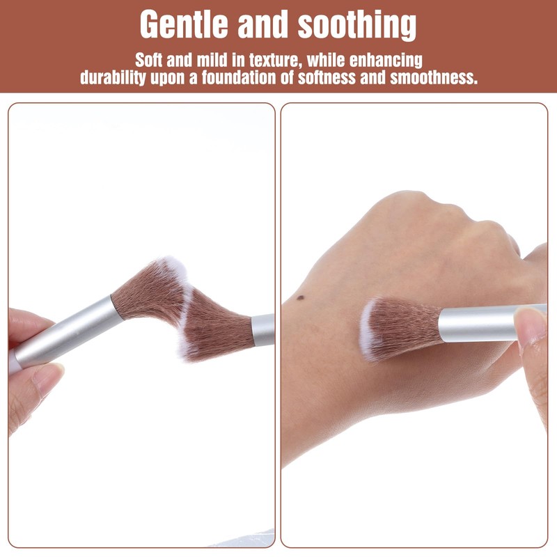 20 PCS Fluffy Beauty Makeup Brushes Bulk, Soft Disposable Makeup
