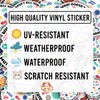 (5Pcs) What Doesn't Kill You Mutates and Tries Again Sticker