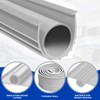 DGSL Garage Door Seals Bottom Rubber Weather Stripping Sealing Strip