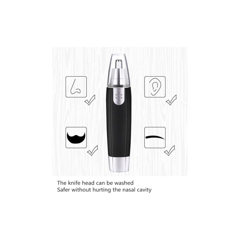 TOPMED ETS Nose Hair Trimmer Stainless Steel Nose Hair Remover