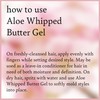 Camille Rose Aloe Whipped Butter Gel, 8 fl oz