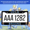 EliteAuto3K UCLA Bruins License Plate Frame Cover – Black –