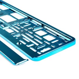 AMiO License Plate Holder Turquoise