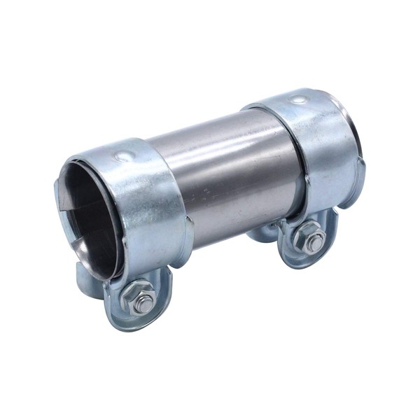 SHLPDFM Double Clamp Exhaust Pipe Clamp Pipe Connector Diameter 45