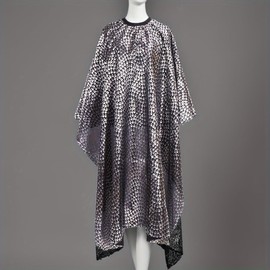 zaoalife Waterproof Barber Cape for Women, Barber Cape Salon Hairdressing Fabric Apron,Hair Cape for Haircut Cape with Adjustable Neckline