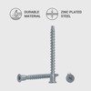 Marcopol Pack of 70 Hexagon Countersunk Head 7.0 x 70