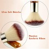 Matto Bamboo Set de pinceles de maquillaje Kabuki, 2 Piezas,