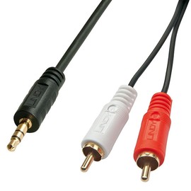 LINDY 20 m Premium Phono to 3.5 mm Cable