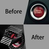 Adunsiaoto Push to Start Buttons Cover Key Protective Cover, Start