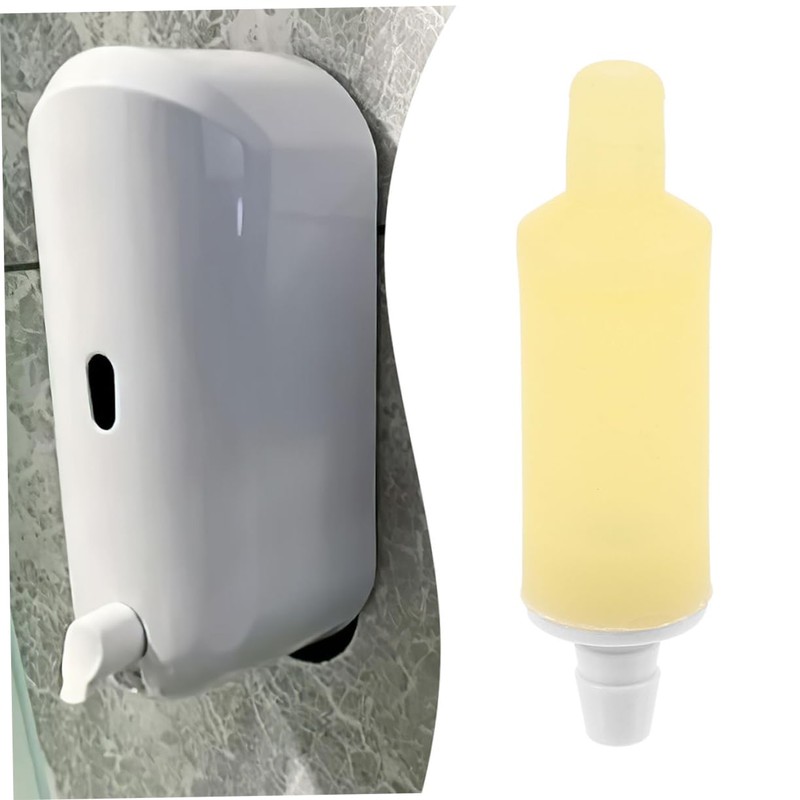 iplusmile 2pcs Replacement Soap Dispenser Head Wall-Mounted Pump Body Rubber
