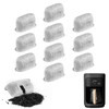 10 Pack Coffee Maker Filter Compatible with Beautiful,Efficient Charcoal Filter