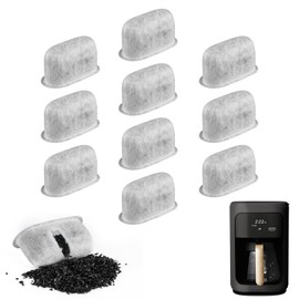 10 Pack Coffee Maker Filter Compatible with Beautiful,Efficient Charcoal Filter Compatible with All Beautiful Coffee Maker