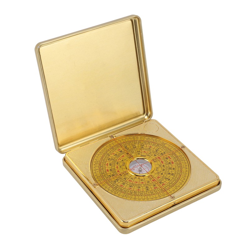 Feng Shui Luo Pan Iron Precise with Flipping Cover Feng