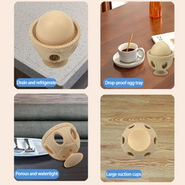 AIXXCUVQ 2pcs Gel Organic Egg Flexible Brush for Dirt Must-Have Egg Tool Eggs Fresh Brush Strong for Cleaning Fresh Eggs, White