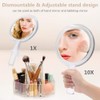 1X & 10X Magnifying Double Side Hand Makeup Mirror with