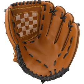 Ling-Luo Left Hand Infield Baseball Glove, 11.5" Thickened Tear Resistant Baseball Glove Right Hand Throw, Durable Softball Gloves for Kids Youth Adult Training Practice Equipment