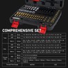 Jurtmy 61Pcs Thread Restorer Kit, Rethread Repair Tool, UNC, UNF