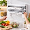 Kitchen Wrap Dispenser & Cutter for Cling Film and Foil