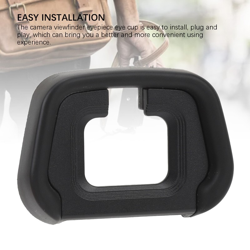 Camera Eyecup ABS Rubber Light Blocking Anti Scratch Camera Viewfinder